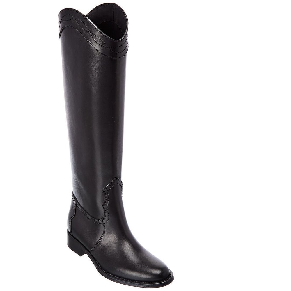 Saint Laurent Kate 30 Leather Boot - Picture 1 of 6